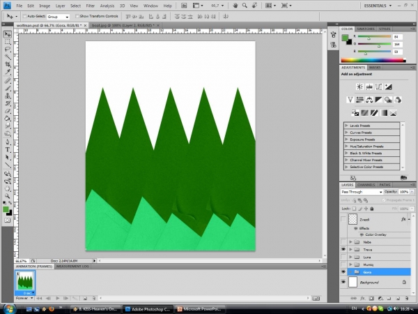 Creation of Wolfman: Step 5